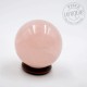Cuarzo rosa esfera 3