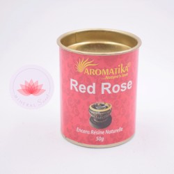 Incienso resina Rosa roja