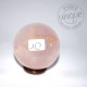 quartz rose sphère 10