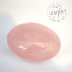 Cuarzo rosa piedra pulida 33