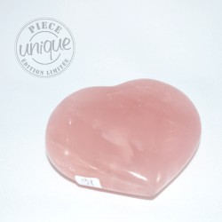 Quartz rose coeur 16