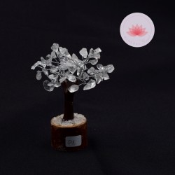 Árbol de vida en Cristal de roca, modelo pequeño