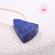 Lapis Lazuli pendentif demi-poli 4