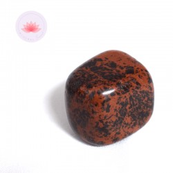 Obsidiana mahagoni piedra rodada 2