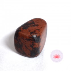 Obsidienne Acajou pierre roulée 5