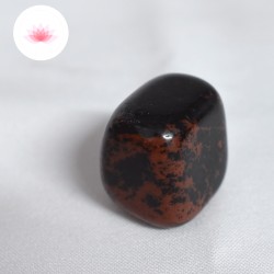Obsidiana caoba piedra rodada 1
