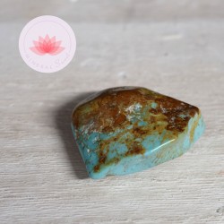 Turquoise d'Arizone pierre roulée1