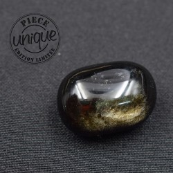 Obsidiana dorada piedra rodada 2