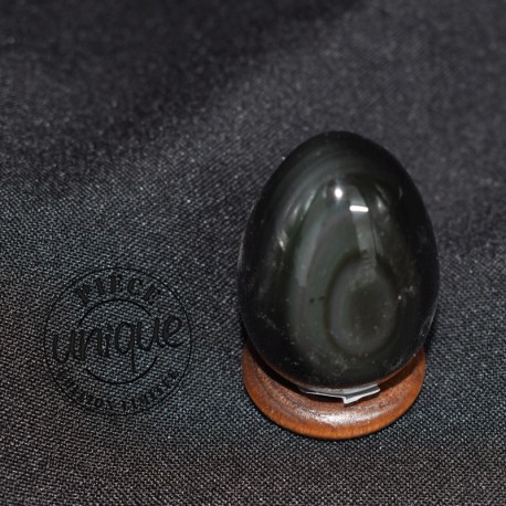 Obsidiana Arco Iris huevo 2