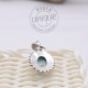 Colgante Larimar plata barroca 3