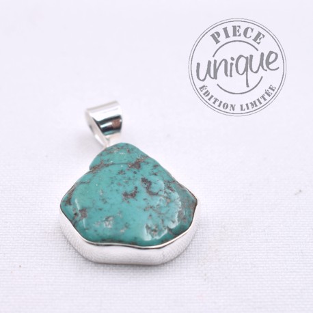 Turquoise d'Arizone pendentif 7