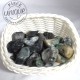 Esmeralda en piedras rodadas pequeñas bolsa 250g