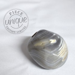 Ágata gris piedra pulida ARC63