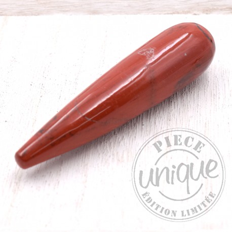 Bâton massage Jaspe rouge 3