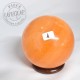 Sphère en Calcite Orange 1