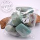 Amazonita piedras rodadas grandes 250g