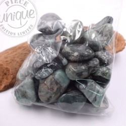 Esmeralda piedras rodadas pequeñas bolsa 250g