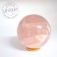 Cuarzo rosa esfera 1