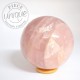 Cuarzo rosa esfera 1