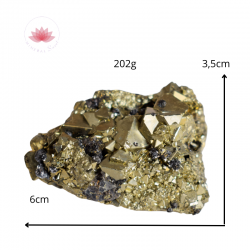 Pyrite brute octaédrique 4