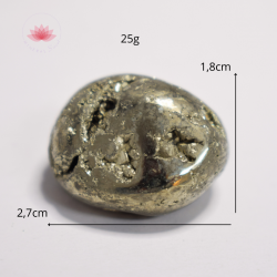 Pyrite pierre roulée 4