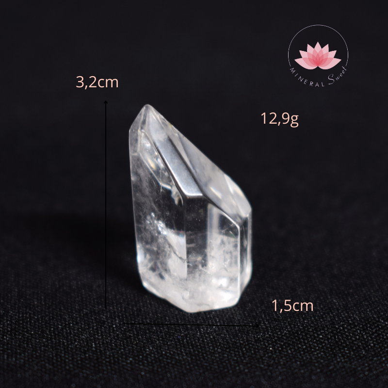 Pendentif Cristal de Roche biterminé - Mineral Sweet S.L.U