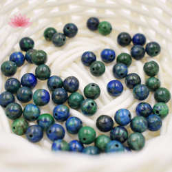 Azurita malaquita natural perlas 6mm precios a escala