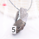 Colgante Shungit cristal silver 5