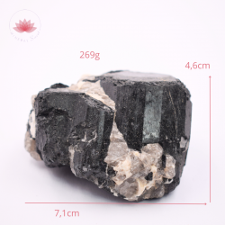 Tourmaline noire pierre brute 14
