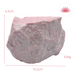 Thulite grande pierre brute 2