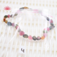 Bracelet Tourmaline multicolore perle nugget 4