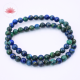 Azurita Malaquita pulsera perlas redondas 6mm
