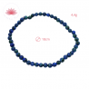Azurite Malachite bracelet perles 4mm