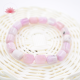 Kunzite bracelet perles cylindre 1