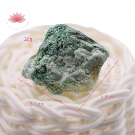 Fuchsite brute petite 12