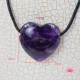 Fluorite pendentif coeur 2