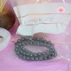 Pulsera Shungit perlas redondas 8mm