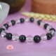 Bracelet Shungite et Cristal de roche