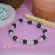 Bracelet Shungite et Aigue Marine + Morganite