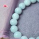 Pulsera Aguamarina perlas redondas 9mm