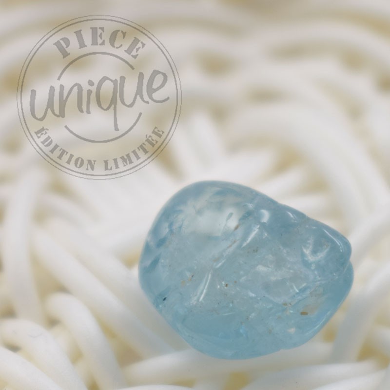 aigue-marine pierre roulée