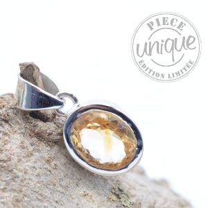 pendentif citrine