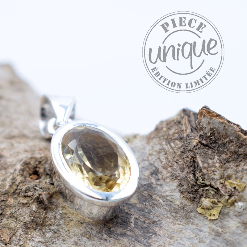pendentif citrine