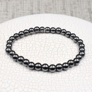 Pulsera Hematita perlas 6mm