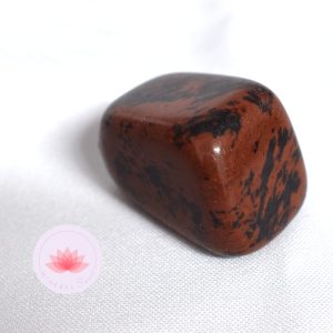 Obsidienne Acajou pierre roulée-4