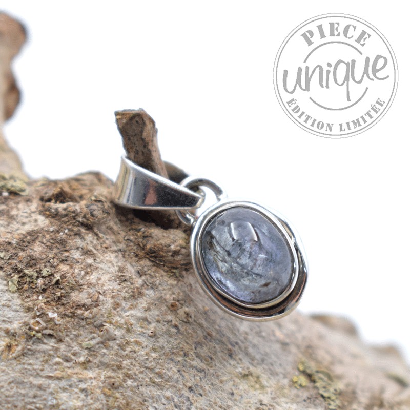 tanzanite pendentif argent
